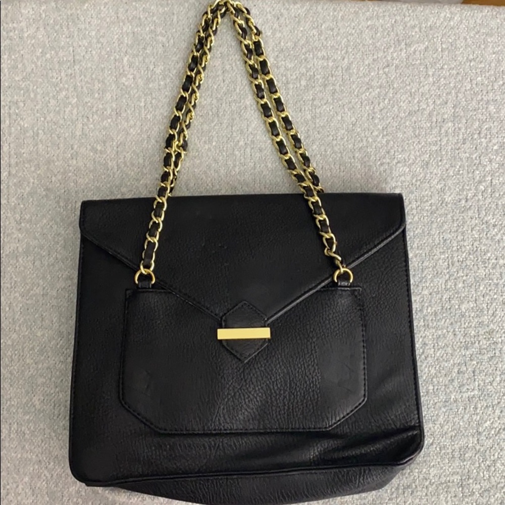 Olivia + Joy Black Handbag‎